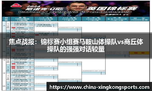 焦点战报：锦标赛小组赛马鞍山体操队vs商丘体操队的强强对话较量